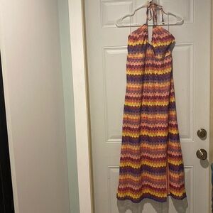 Wild Fable Striped Crotchet Slip Dress Size XXL